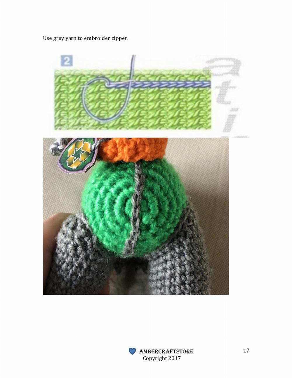 Rocky crochet Pattern