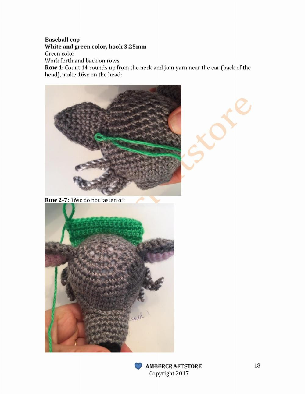 Rocky crochet Pattern