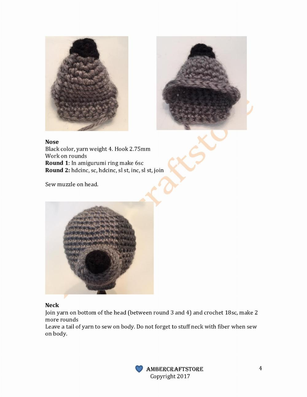 Rocky crochet Pattern