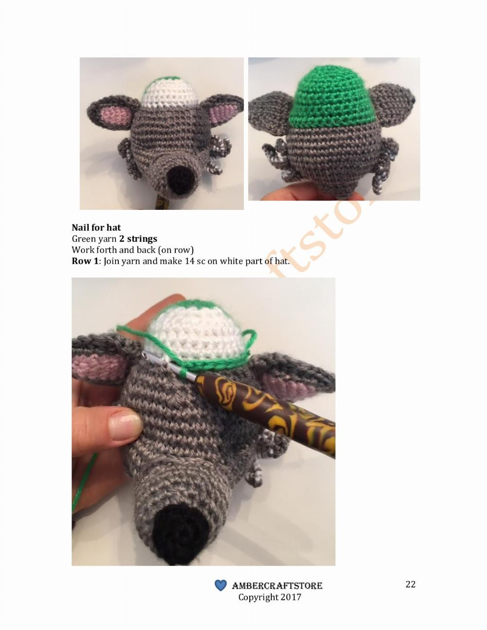 Rocky crochet Pattern