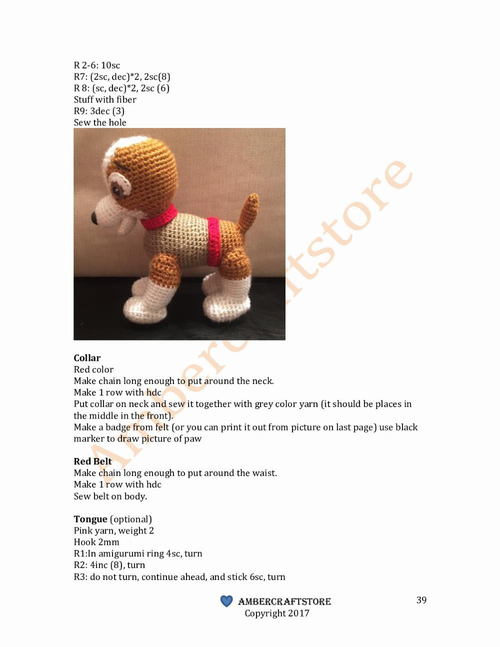 Rocky crochet Pattern