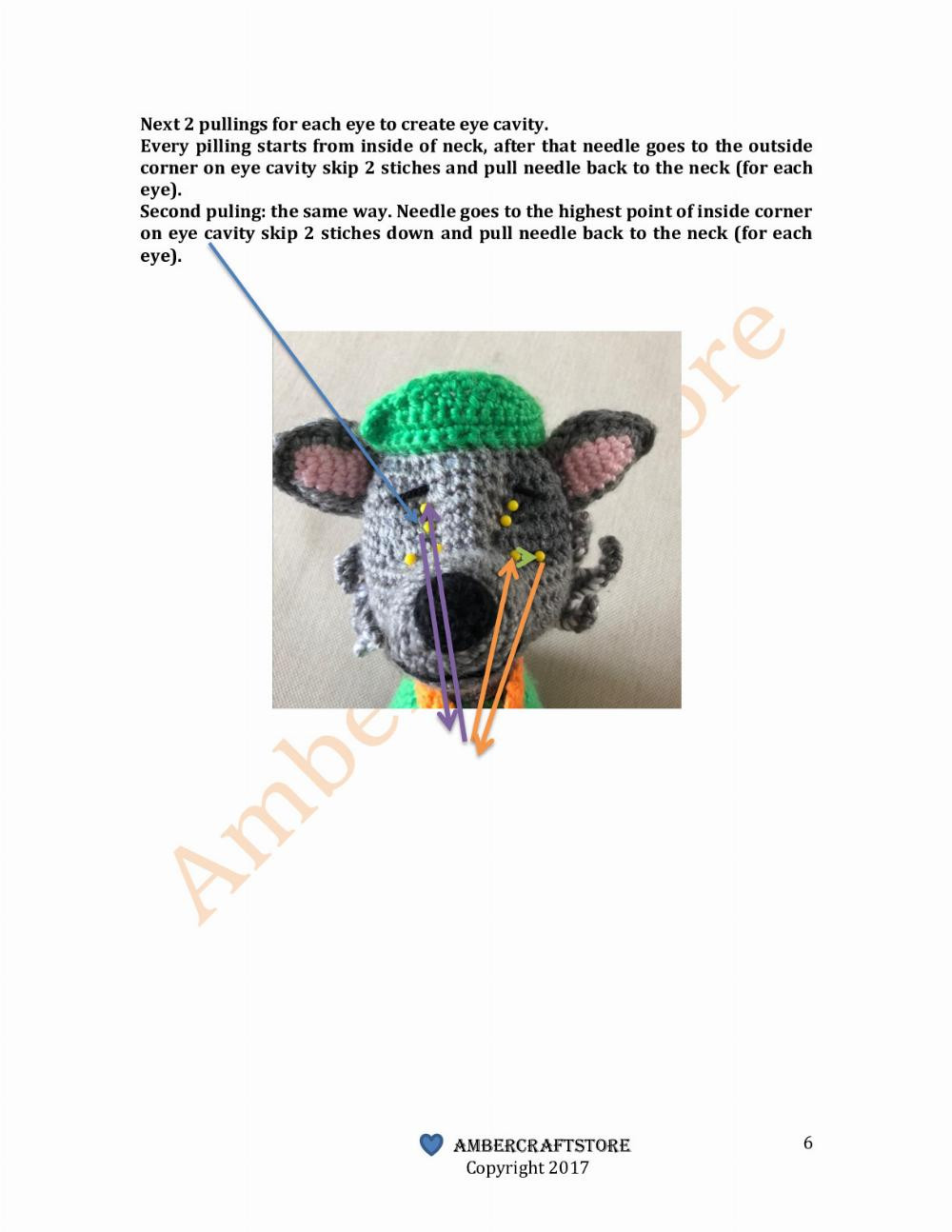 Rocky crochet Pattern