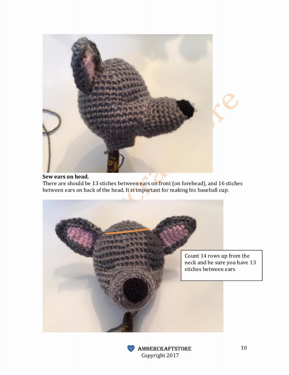 Rocky crochet Pattern