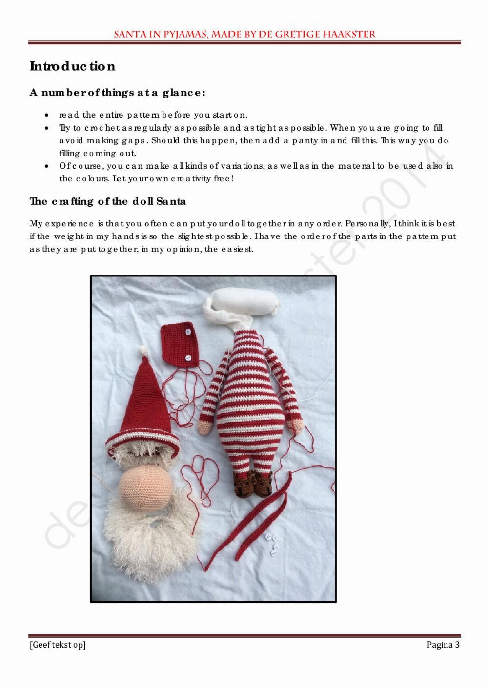 SANTA CLAUS IN PYJAMAS English version