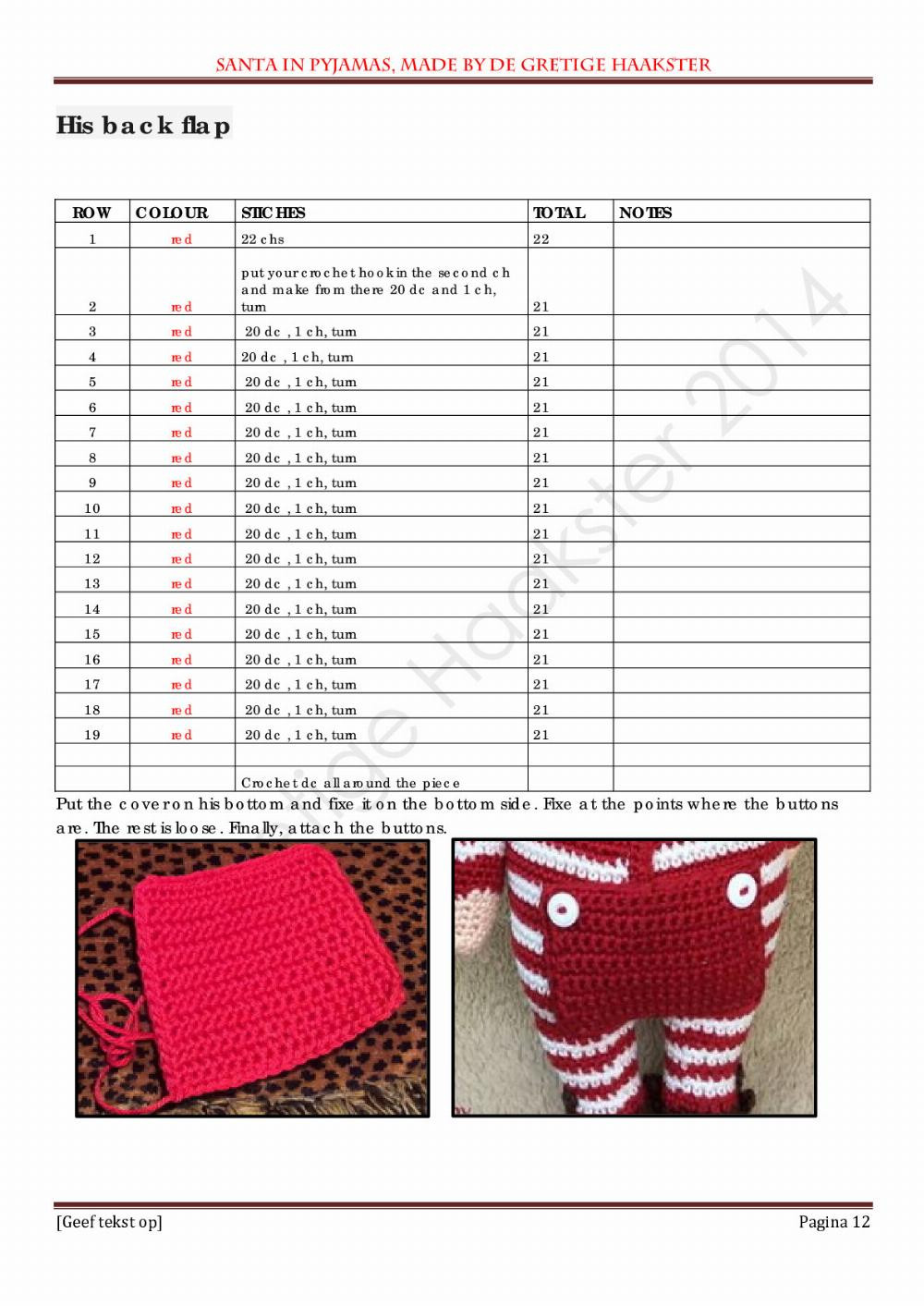 SANTA CLAUS IN PYJAMAS English version