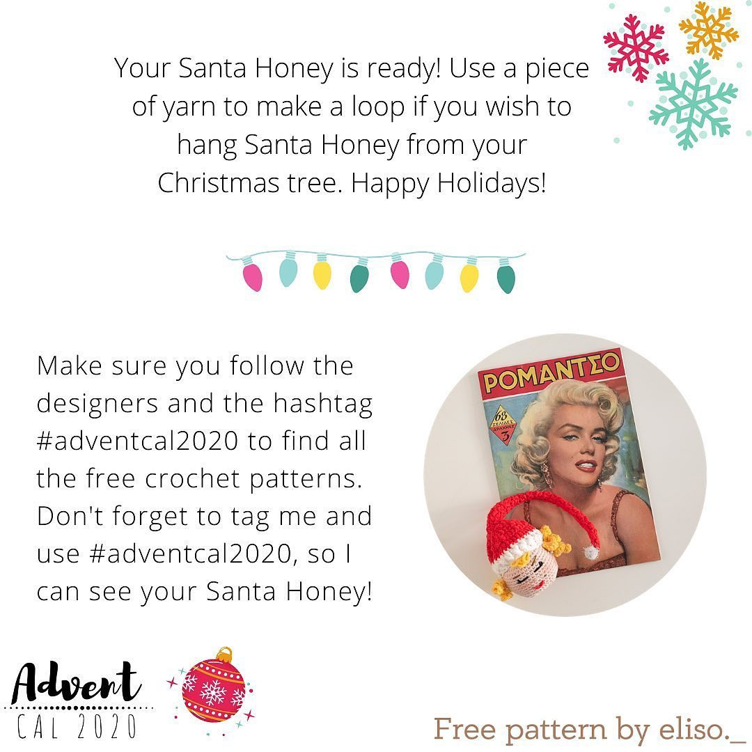santa honey free pattern
