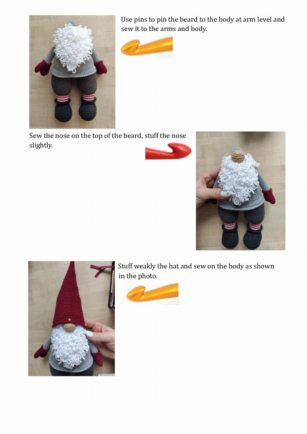 Scandinavian Gnome Crochet pattern