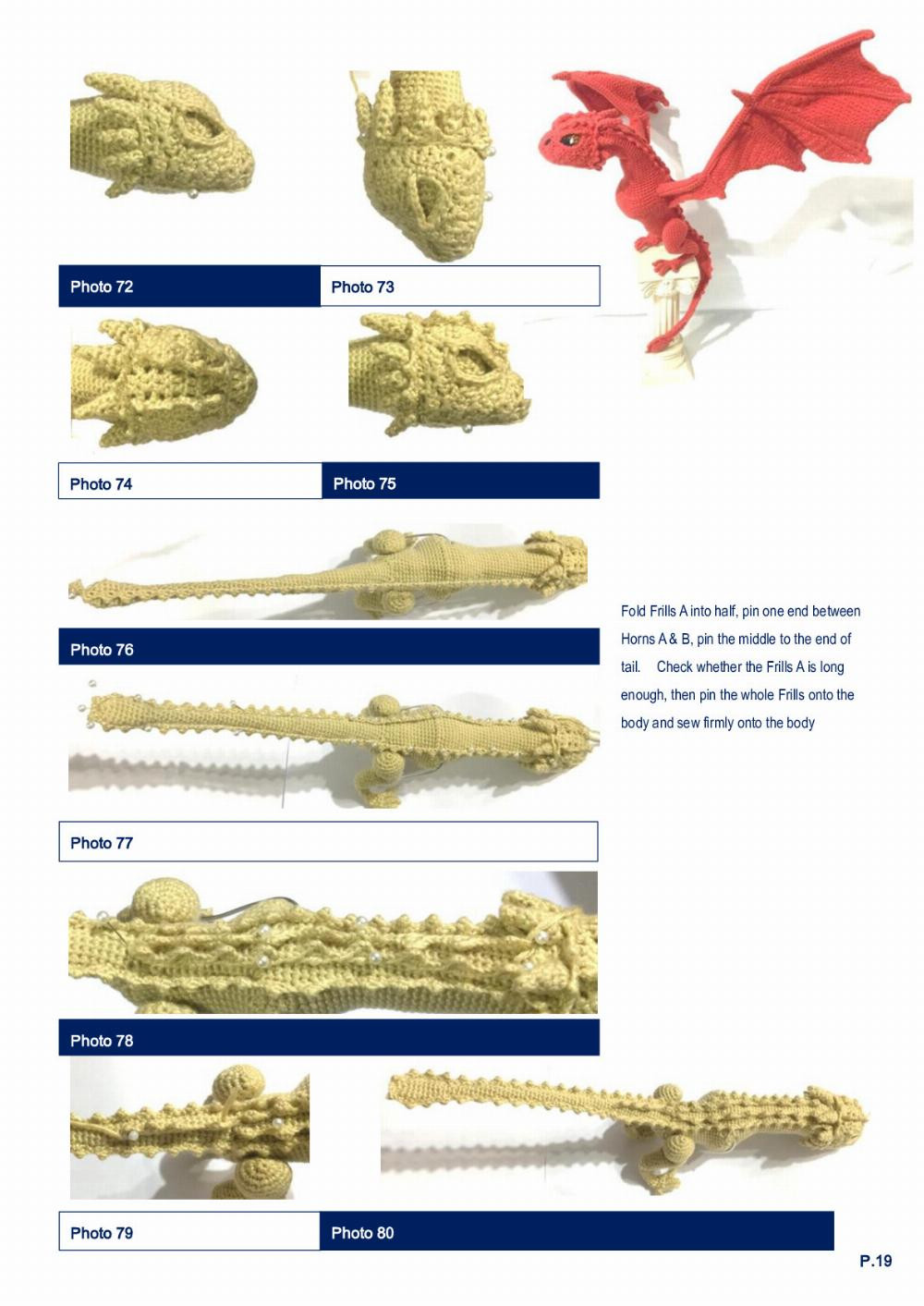 Sculpturingface Amigurumi Design Mythical Creatures 1 Dragons