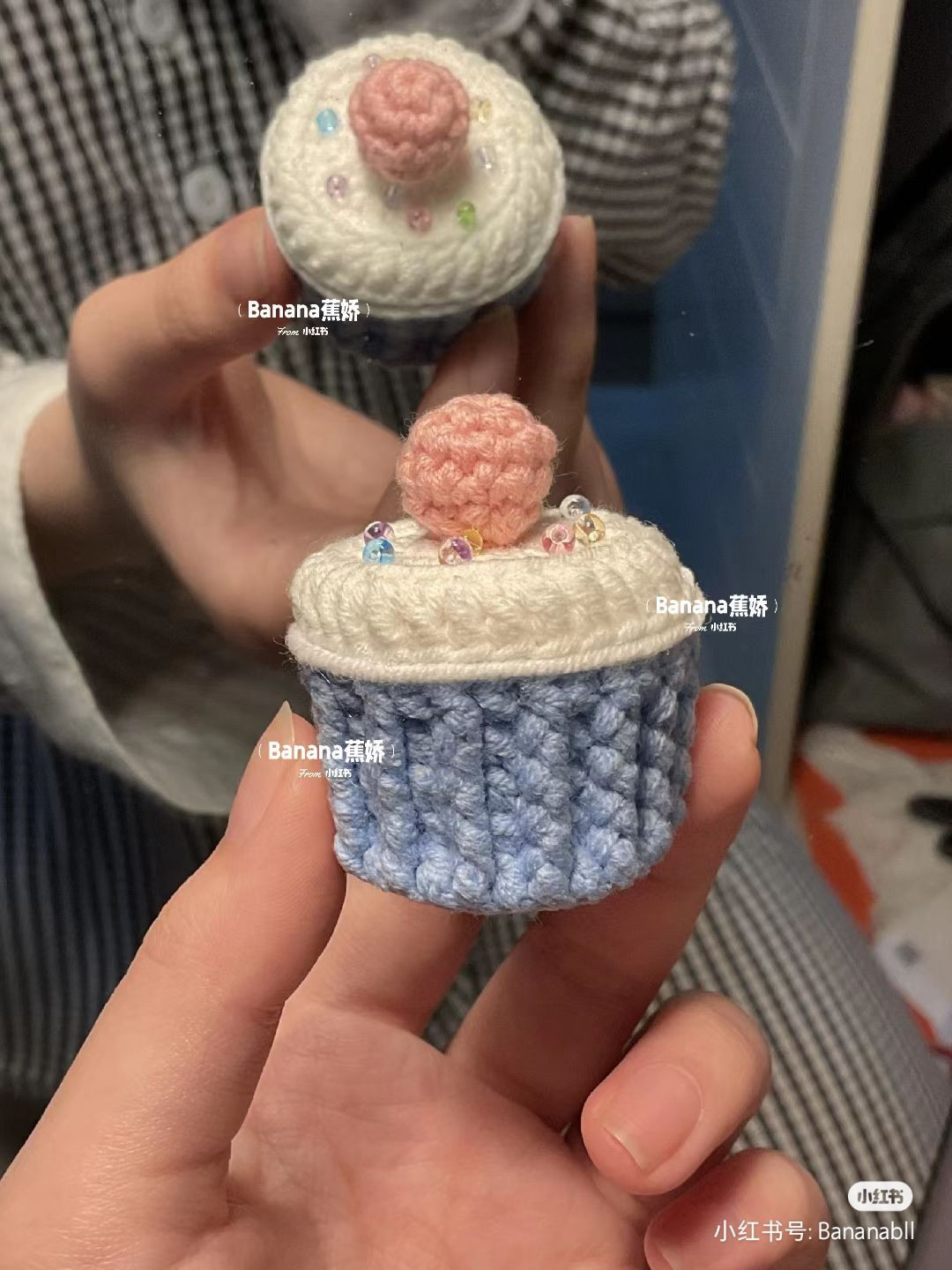 Seven-color cake crochet pattern