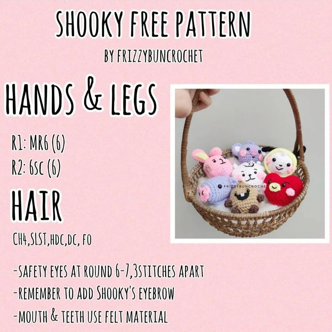 shooky free pattern