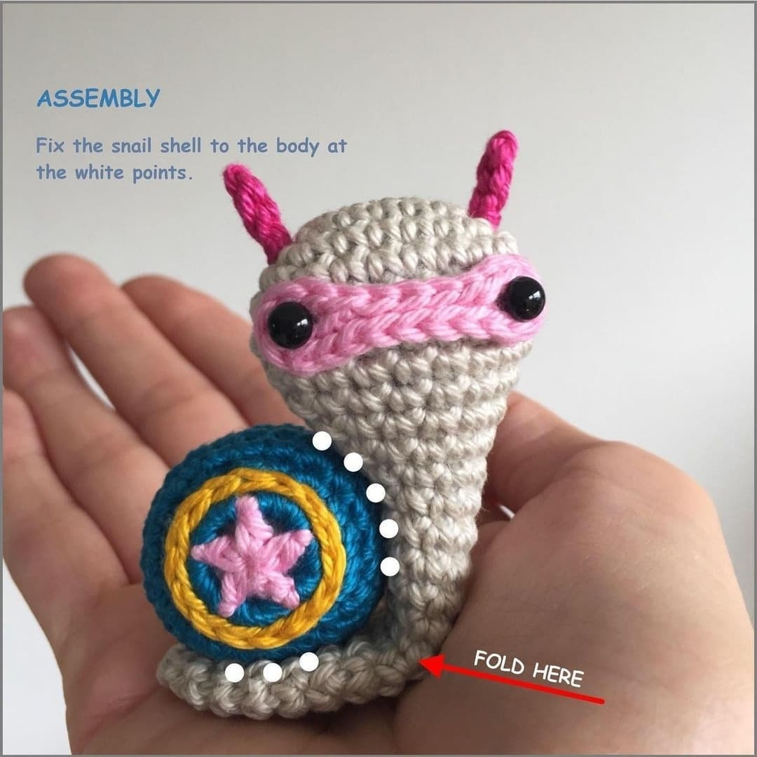 supper snail crochet pattern