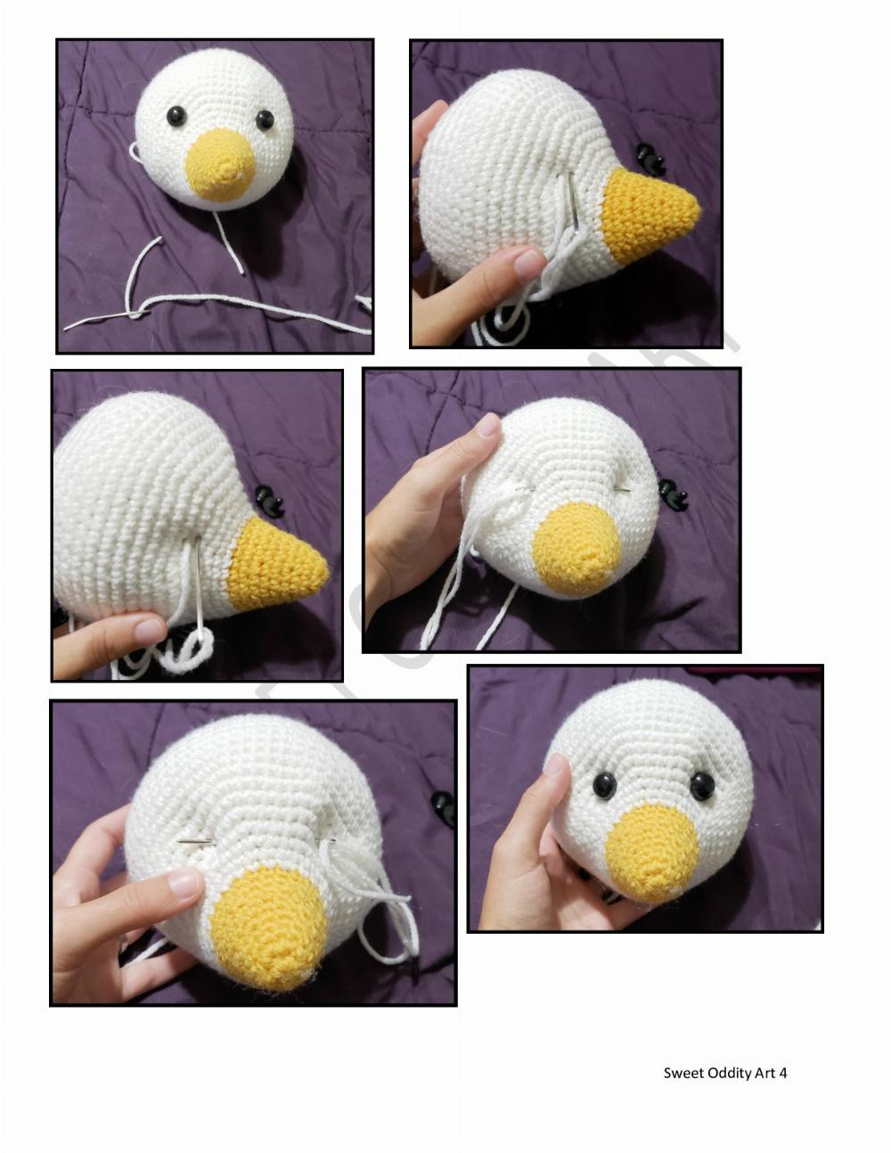 Sweet Oddity Art Puck the Penguin Crochet Pattern