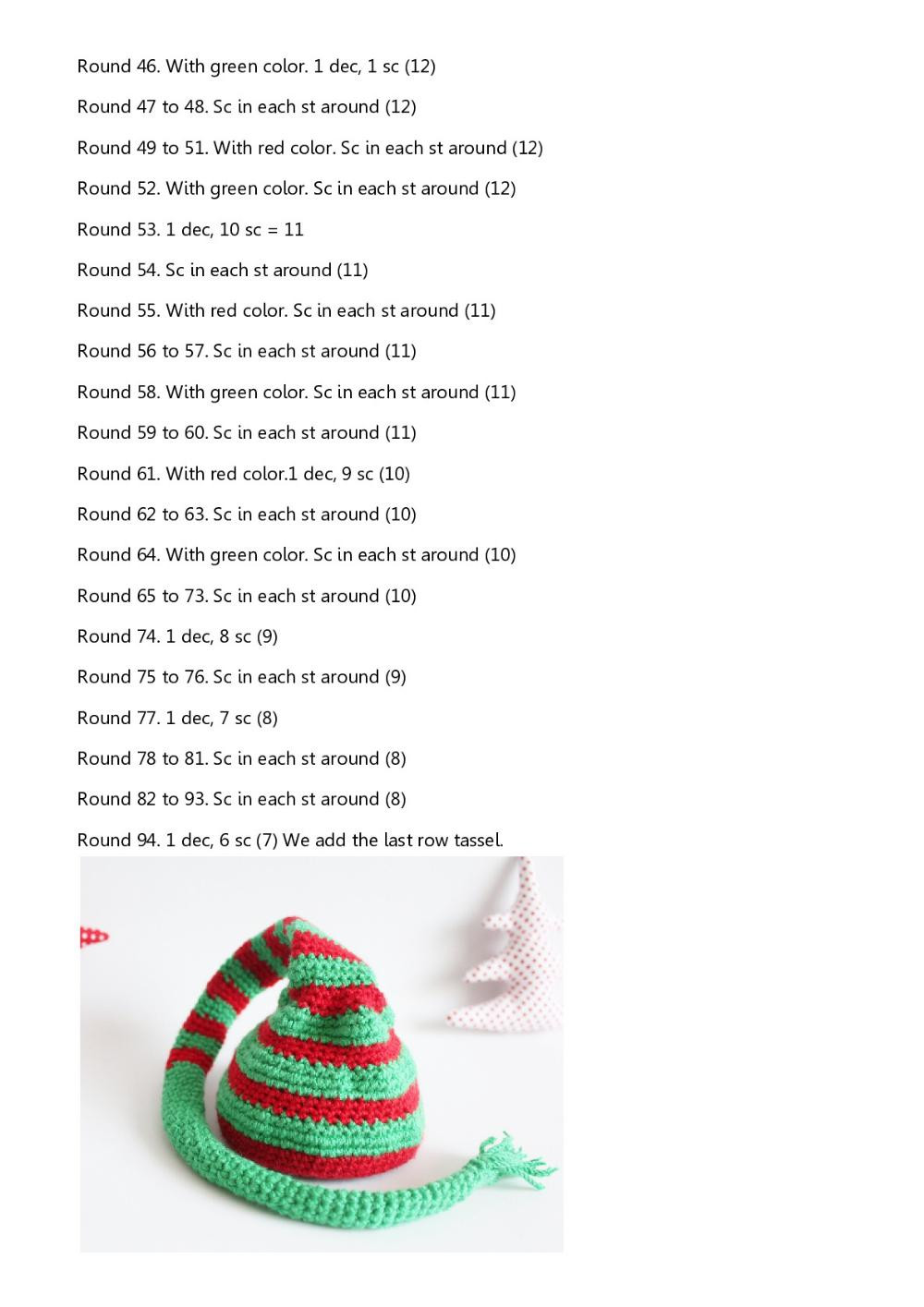 Sweet snowman crochet pattern