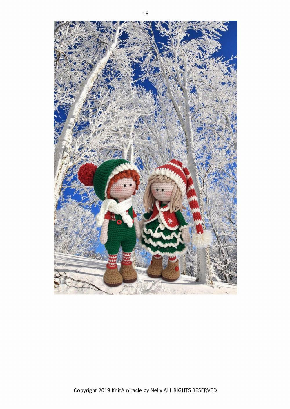 the Christmas Elf crochet pattern