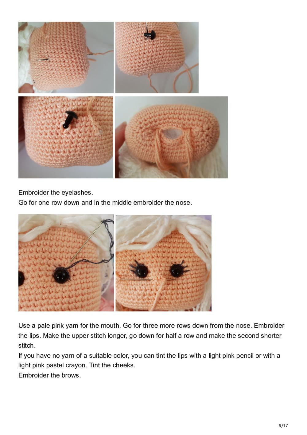 THE DOLLS CROCHET PATTERN