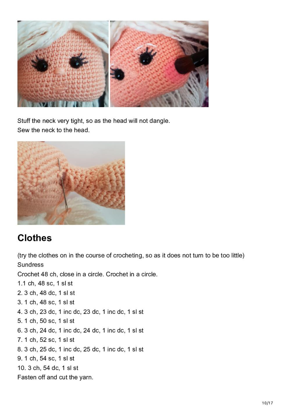 THE DOLLS CROCHET PATTERN