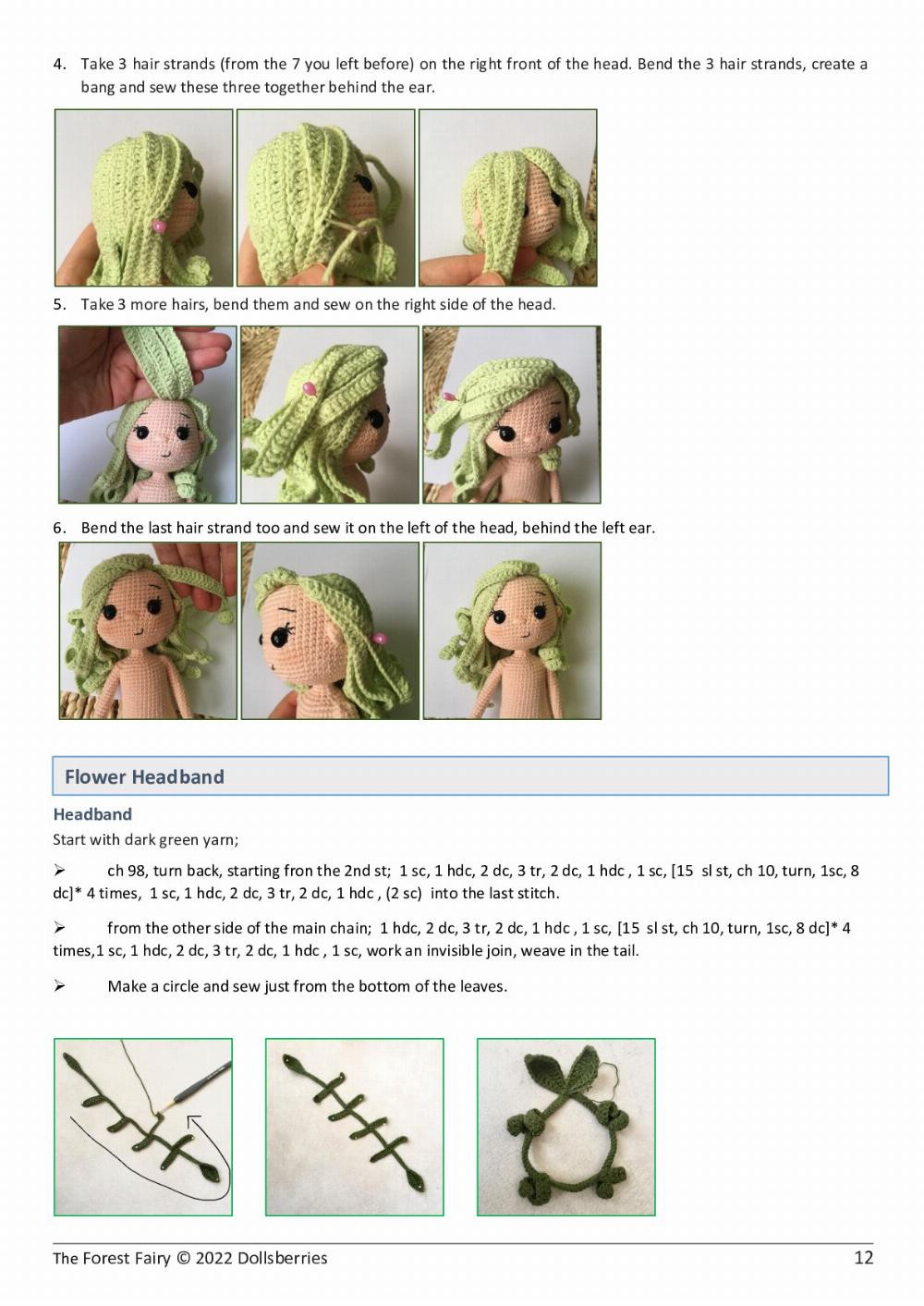 The Forest Fairy crochet pattern