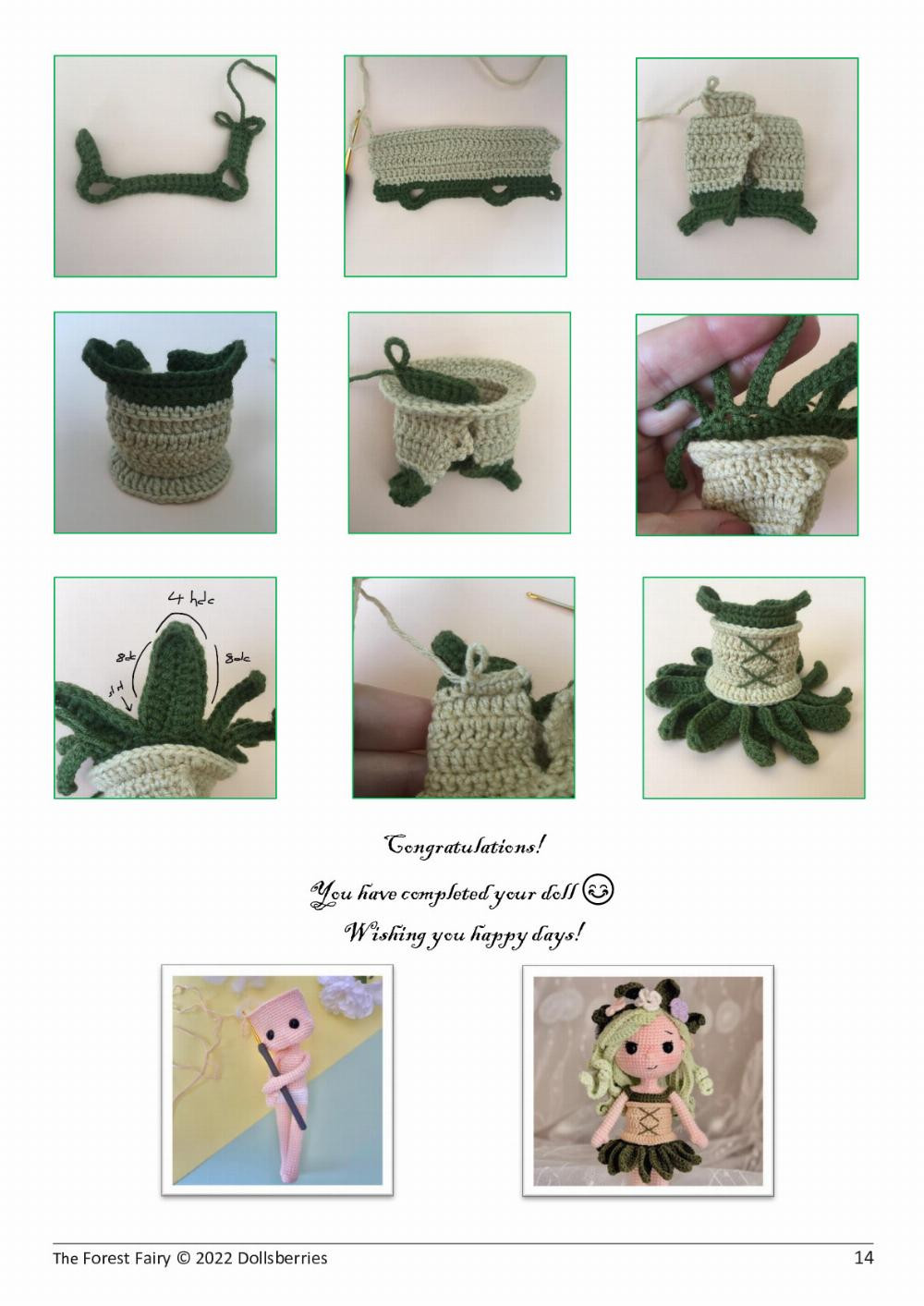 The Forest Fairy crochet pattern