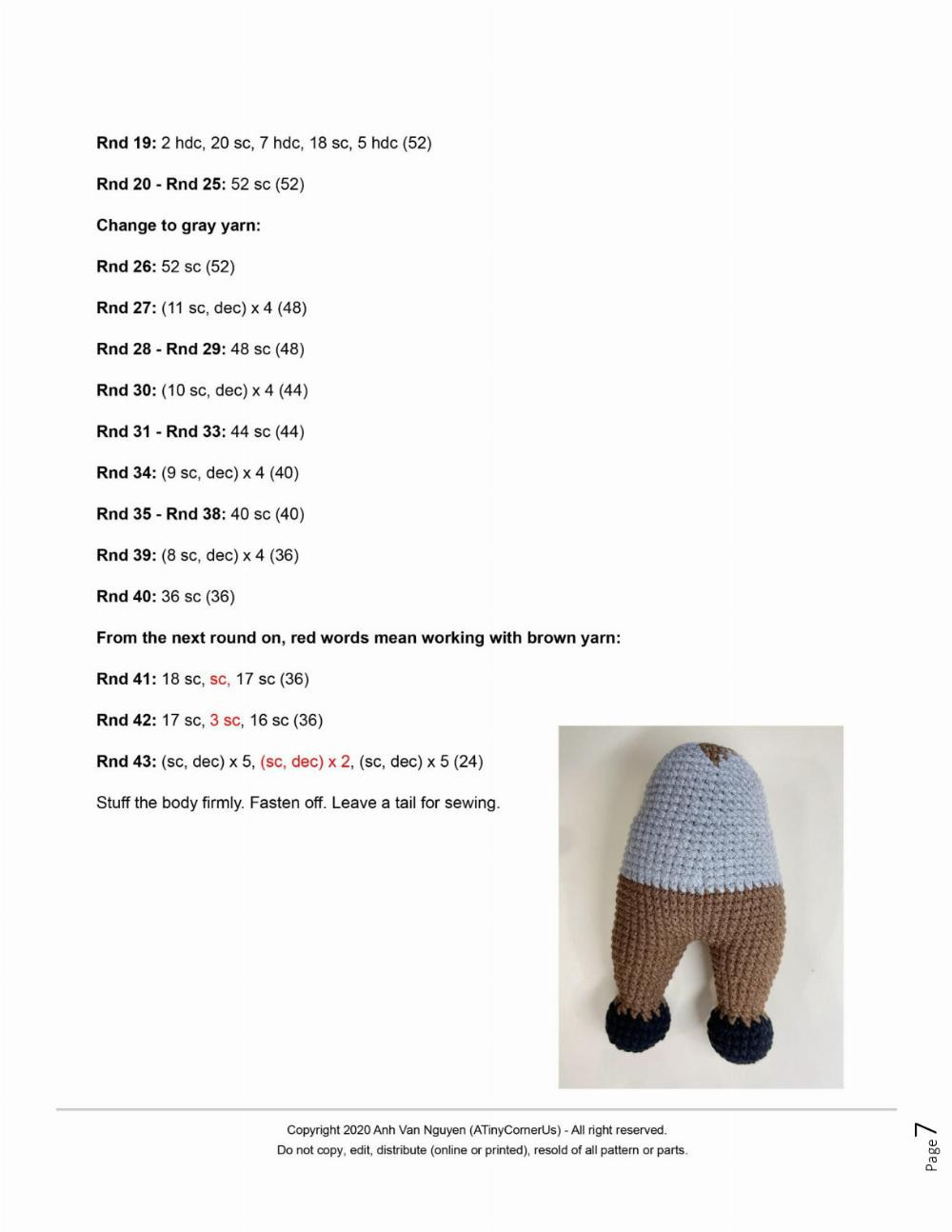 the male doctor bear crochet pattern