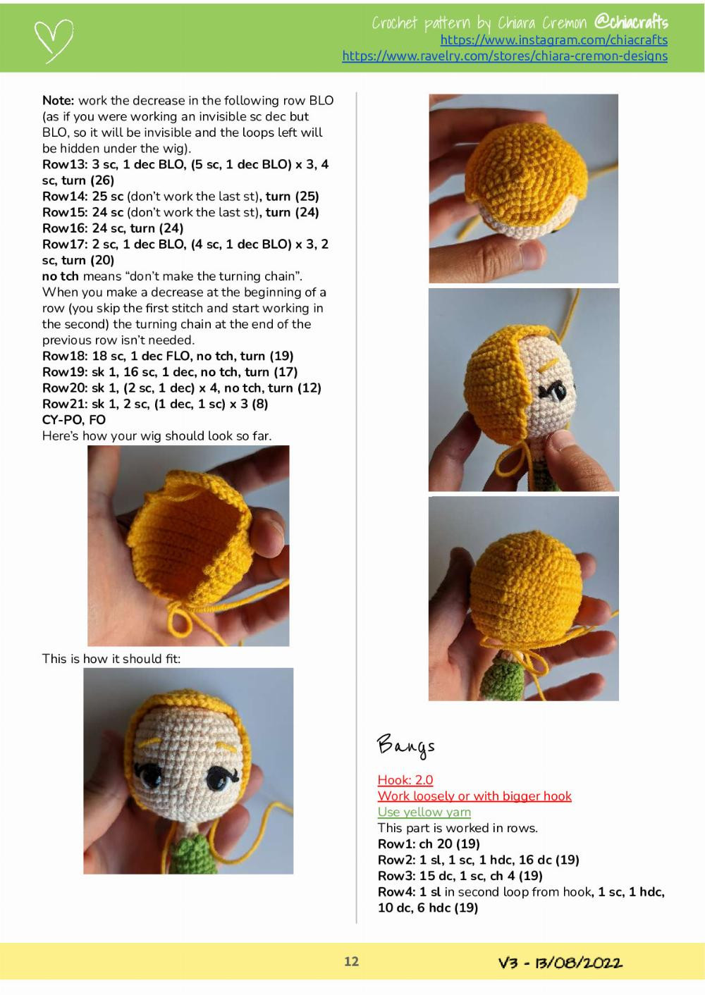 Tinkerbell Crochet Pattern