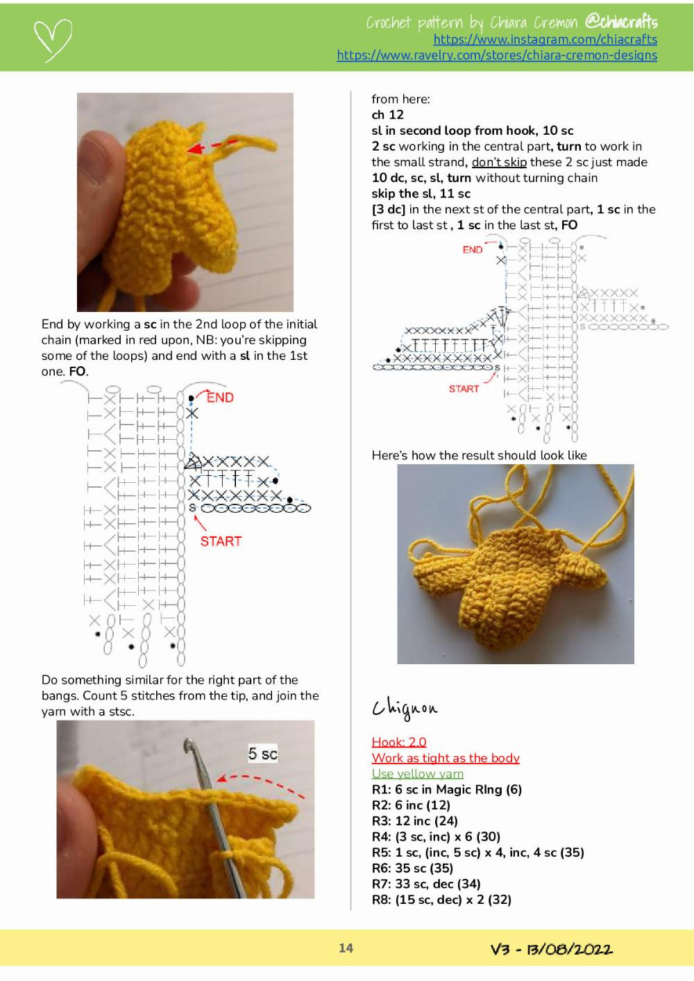 Tinkerbell Crochet Pattern