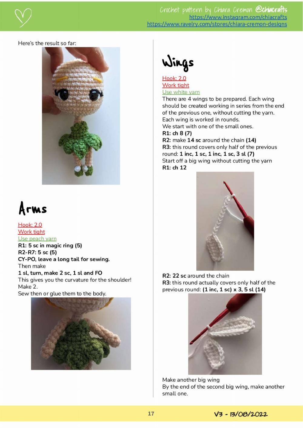 Tinkerbell Crochet Pattern