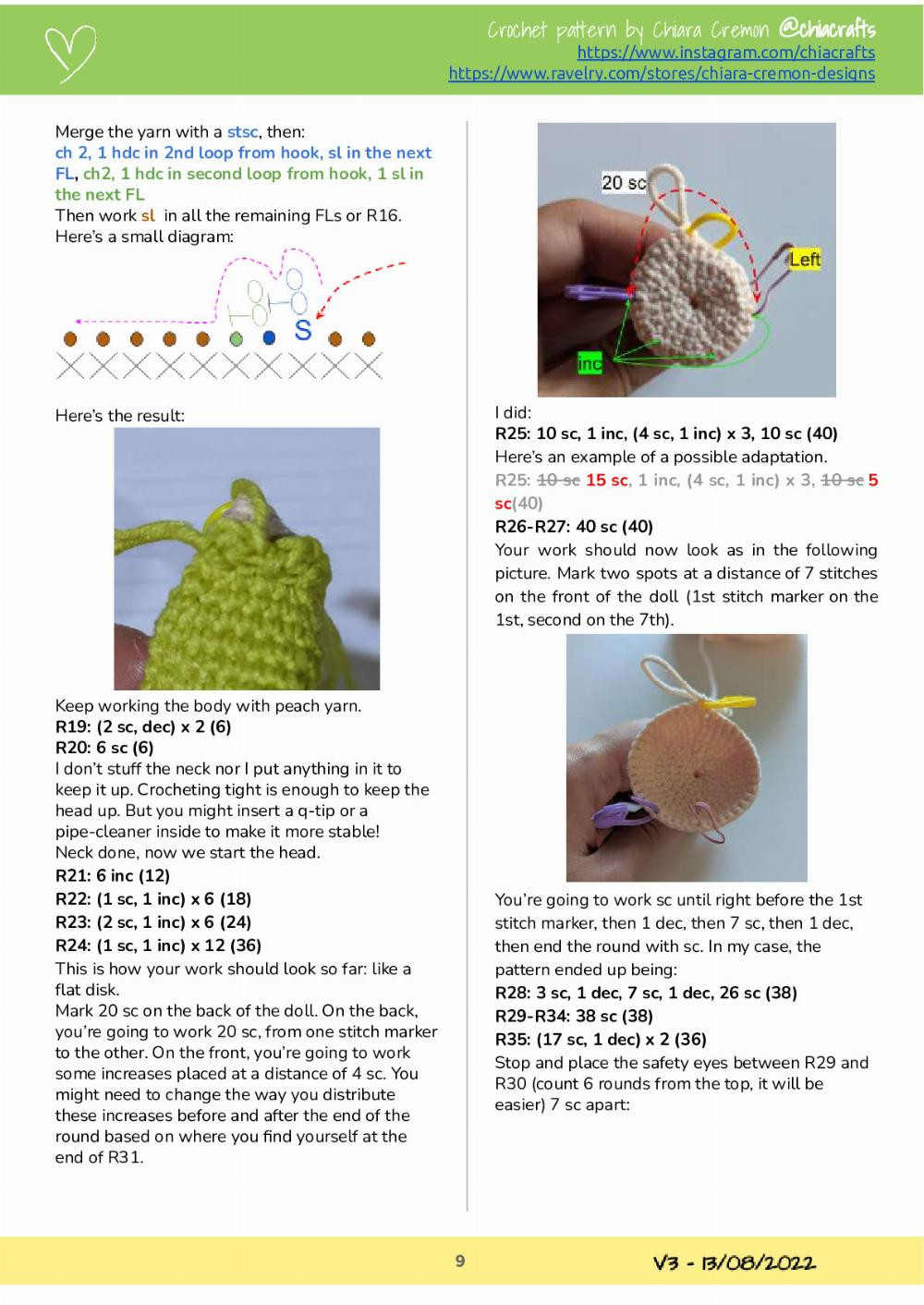 Tinkerbell Crochet Pattern