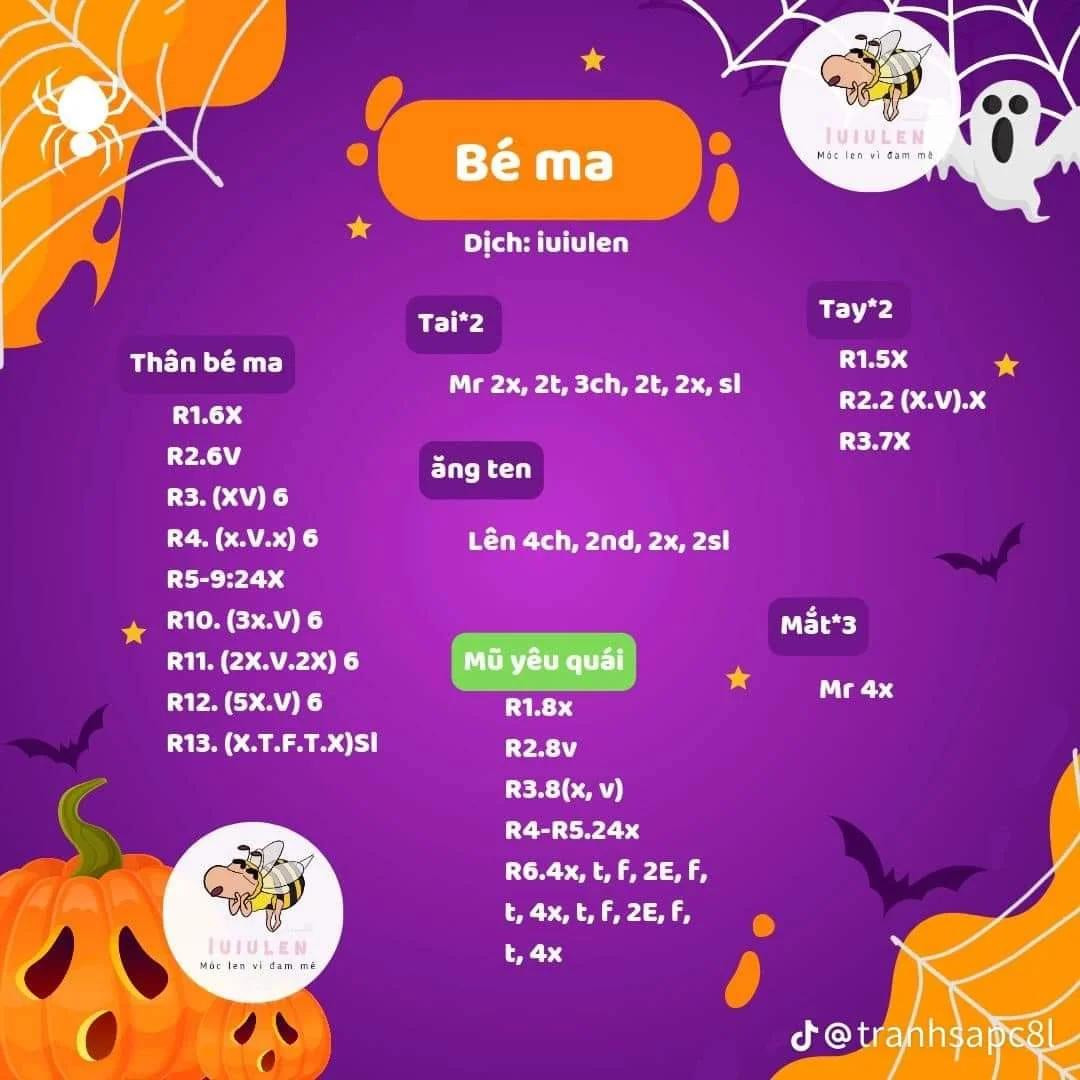 Tổng hợp chart ma, chart ma baby, chart ma halloween, black rabbit, trái tim.