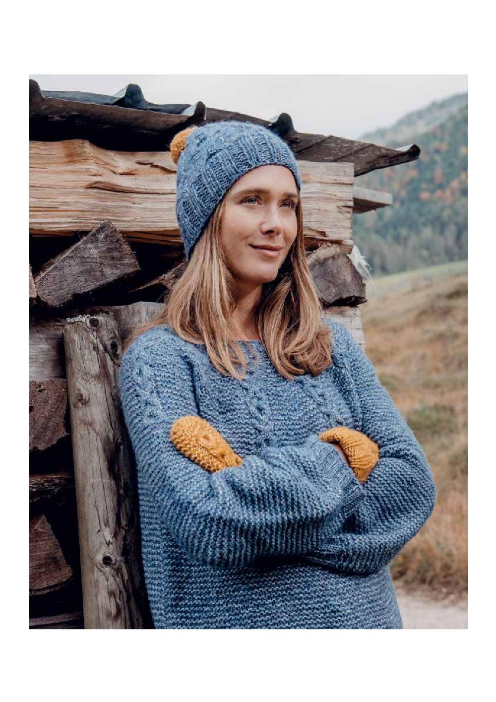 TOP-DOWN COLORWORK KNIT Sweaters and Accessories