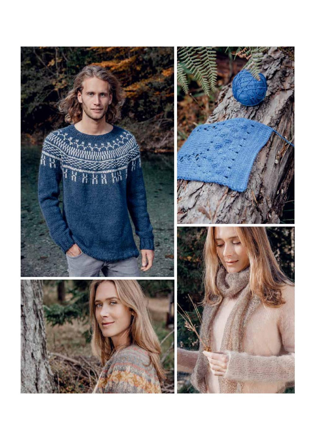 TOP-DOWN COLORWORK KNIT Sweaters and Accessories