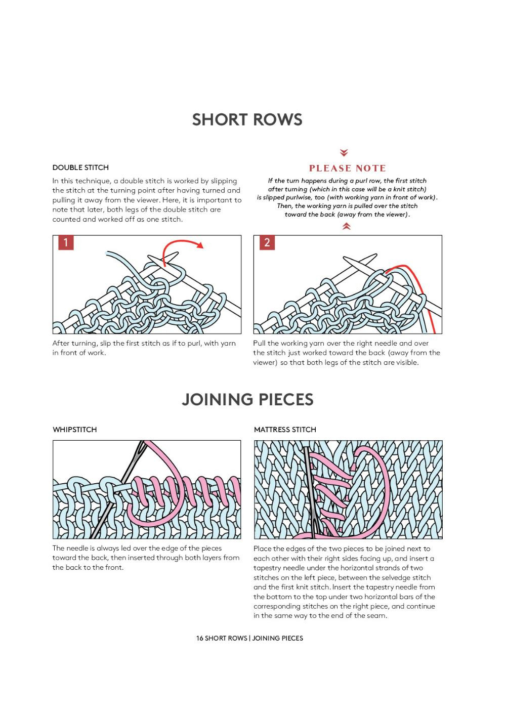 TOP-DOWN COLORWORK KNIT Sweaters and Accessories