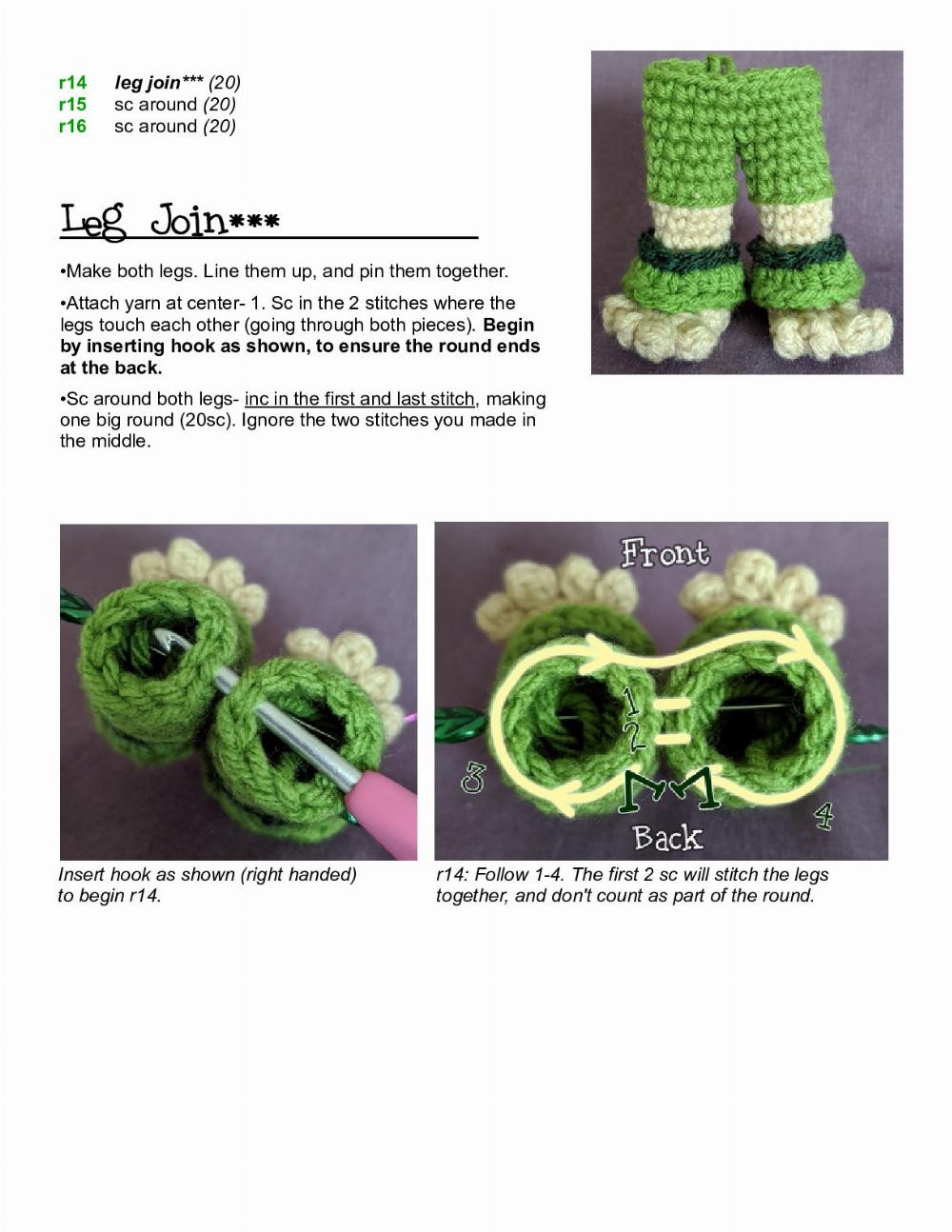 Toph Amigurumi pattern