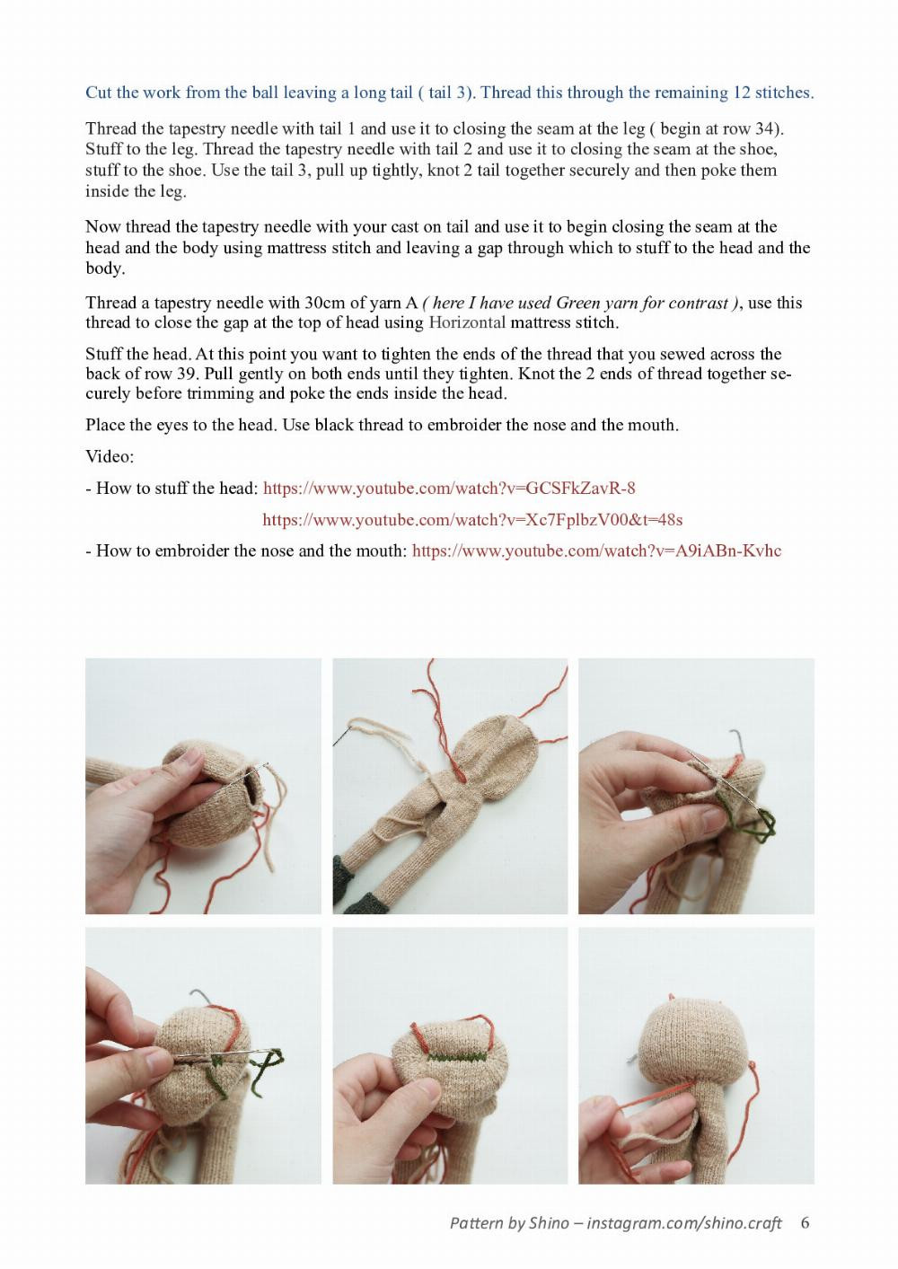 tun the rabbit crochet pattern