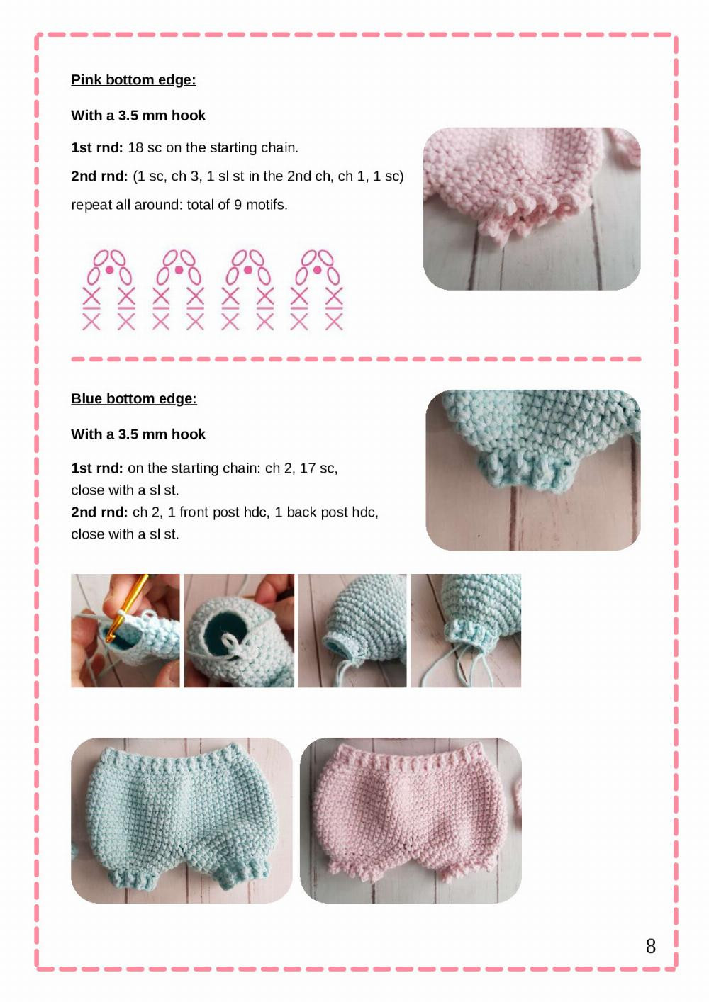 Twin Bunnies Pattern Step by Step