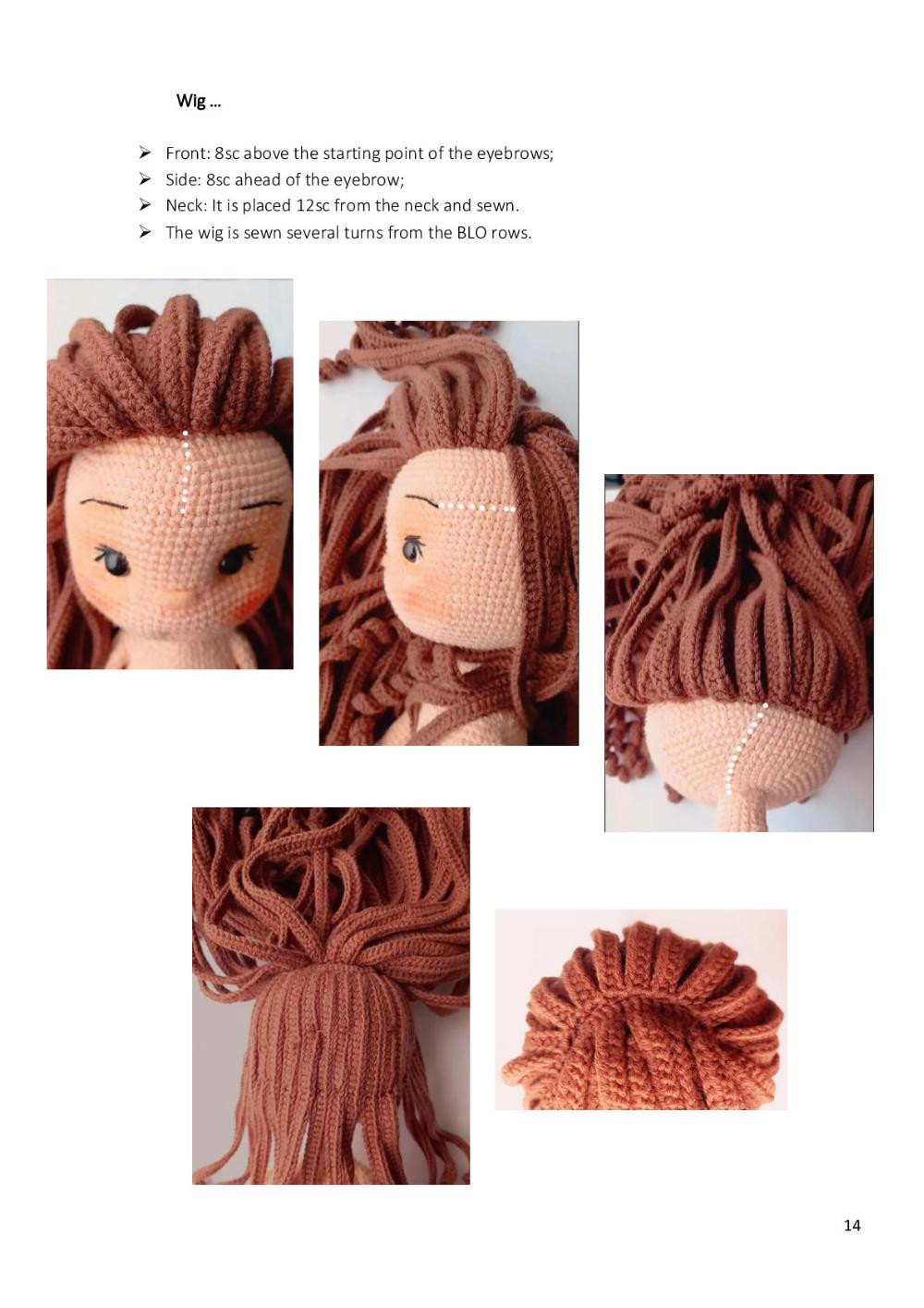 UMUT DOLL PATTERN CROCHET AMİGURUMİ PATTERN PDF – ENGLİSH