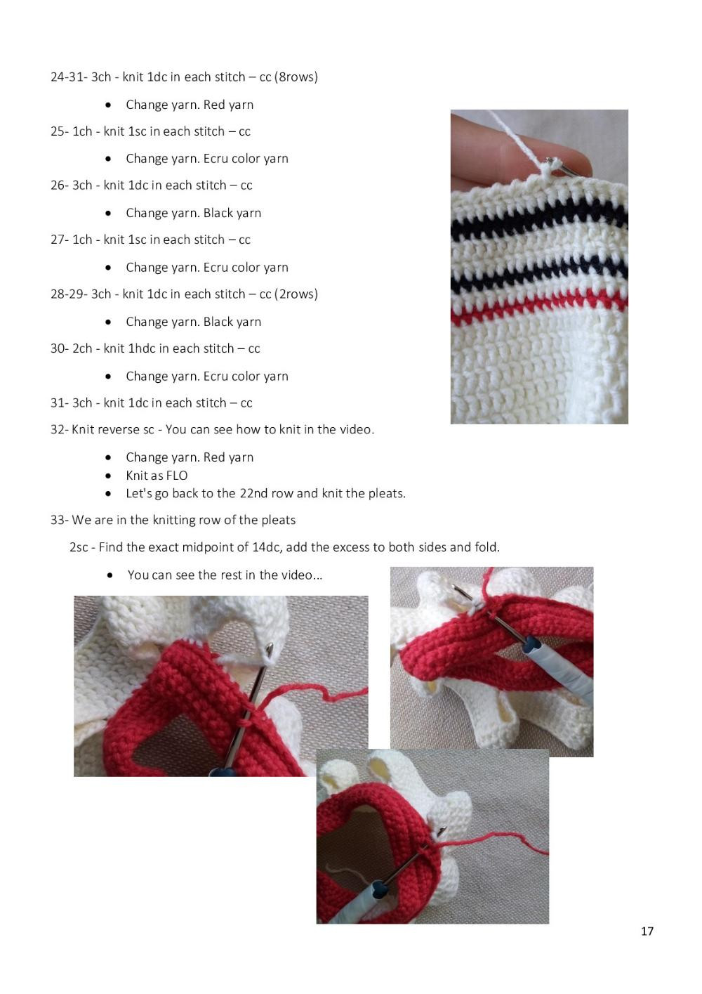 UMUT DOLL PATTERN CROCHET AMİGURUMİ PATTERN PDF – ENGLİSH