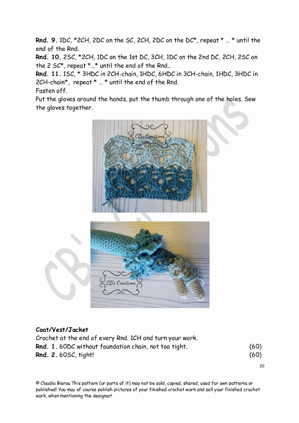 Victoria Amber Fleming crochet pattern