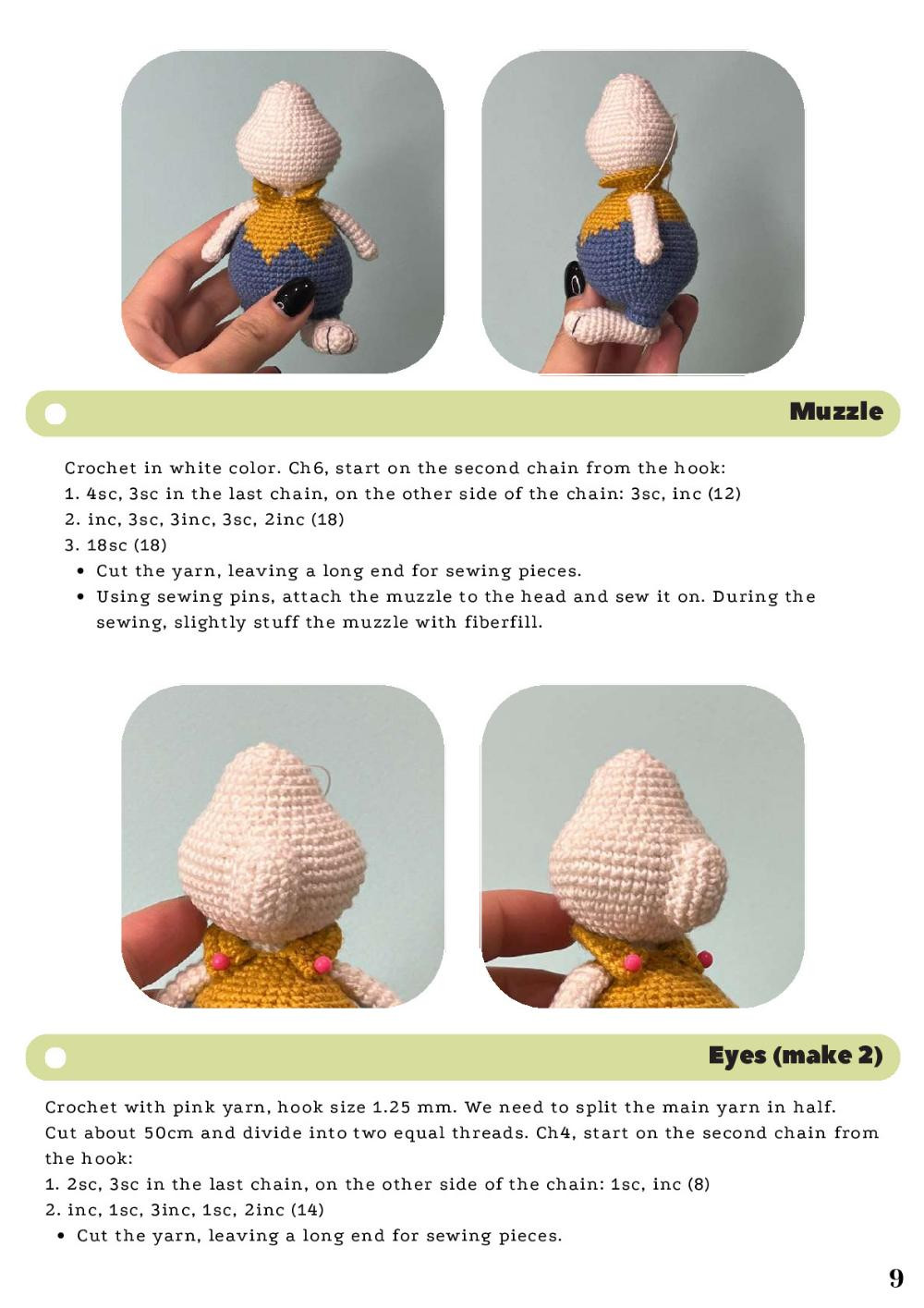 White Rabbit crochet pattern