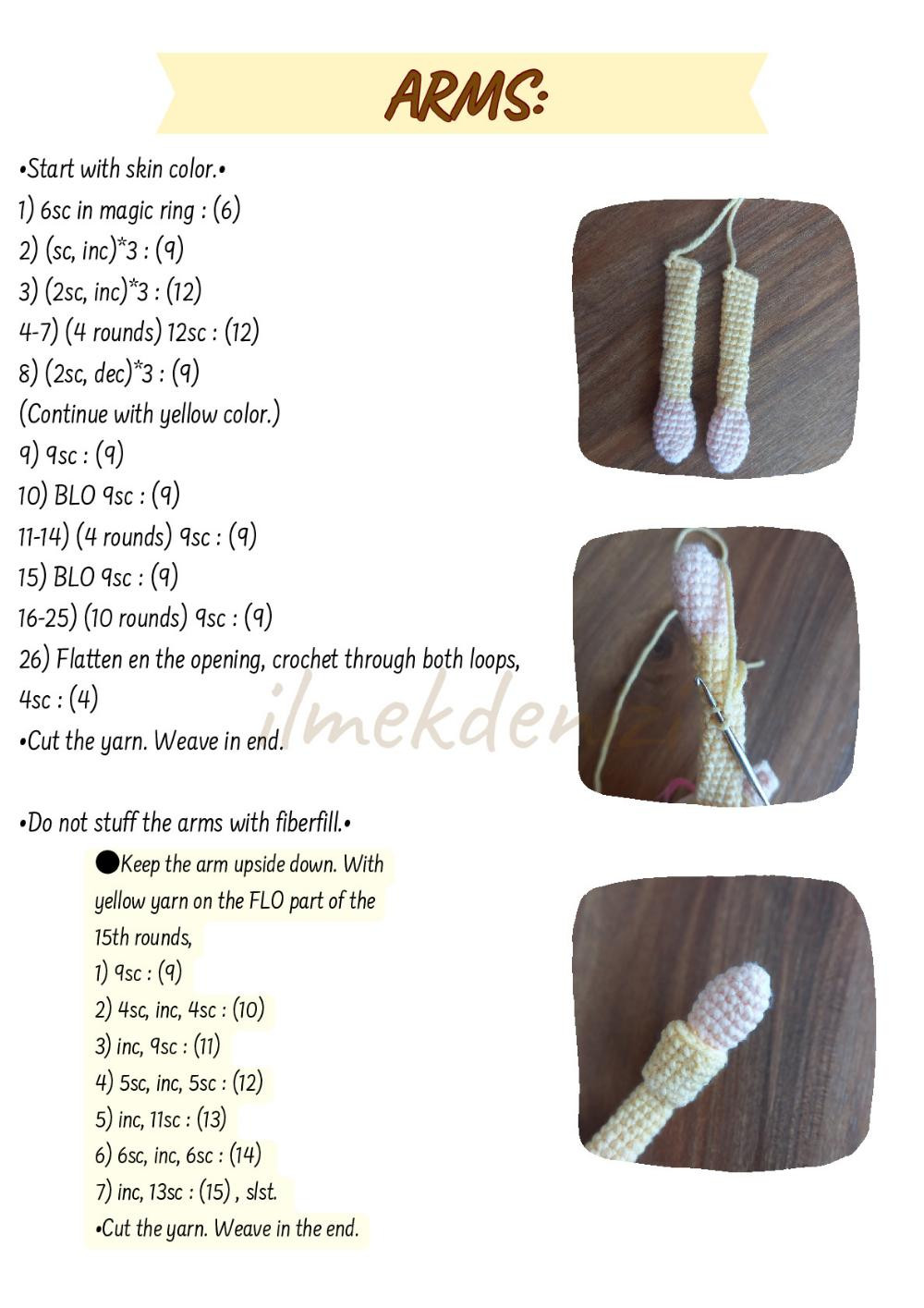 WOODY CROCHET PATTERN