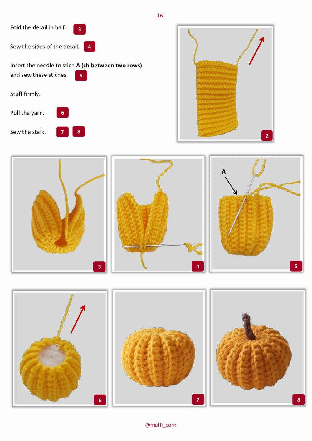yellow Gnomes crochet pattern