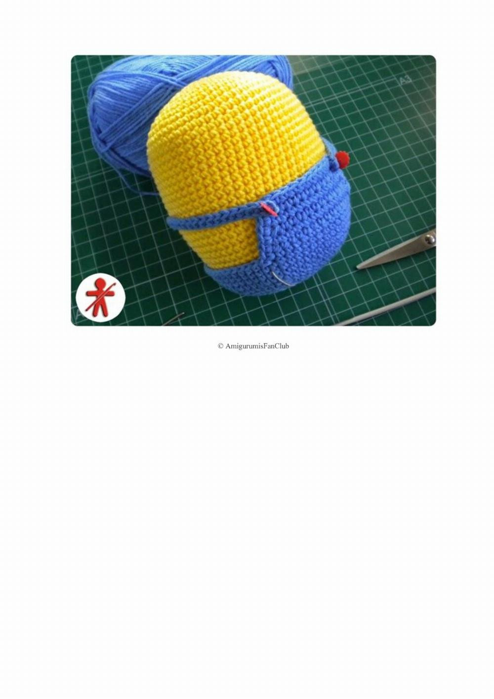 yellow Minions crochet pattern