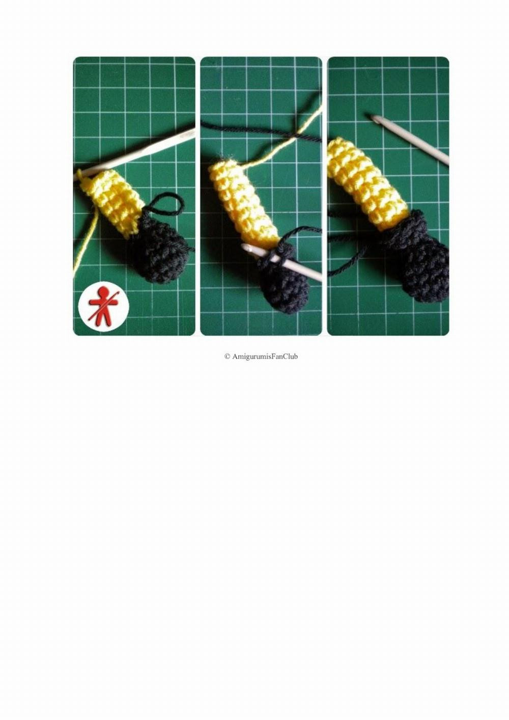 yellow Minions crochet pattern