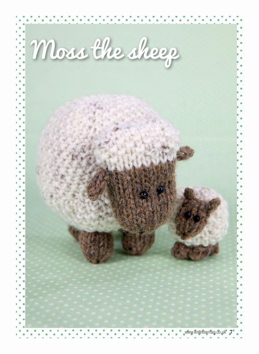 6 Cute Knitted Toys crochet pattern