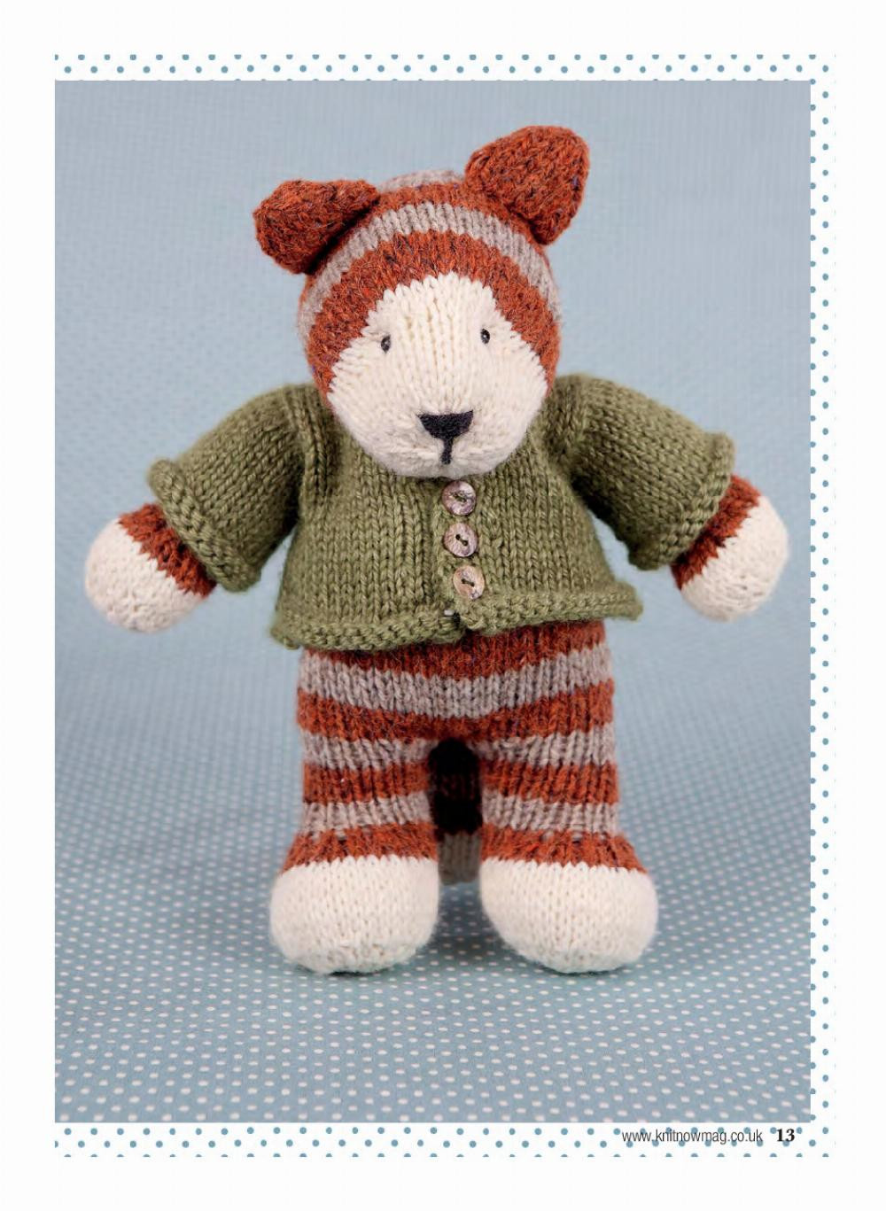 6 Cute Knitted Toys crochet pattern