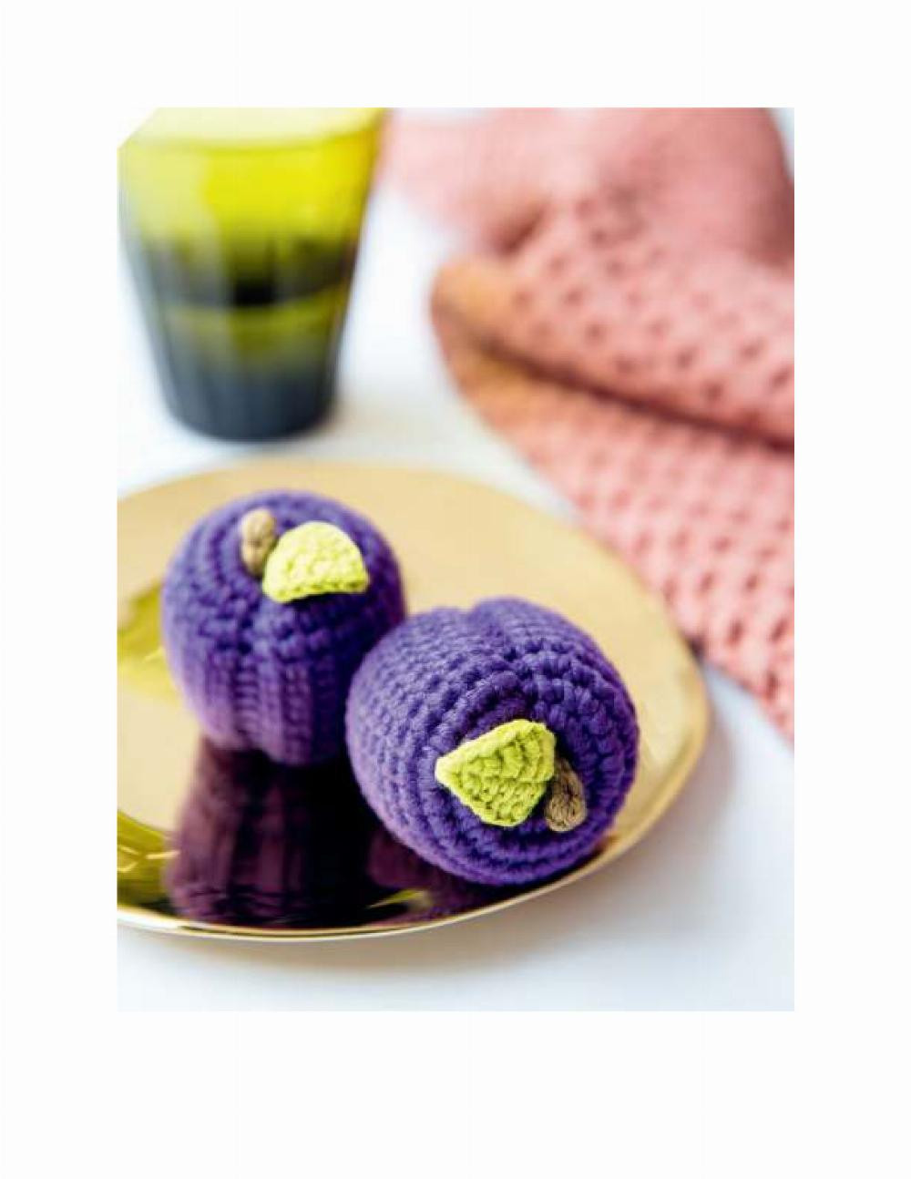 adorable fruits & begetables to crochet pattern