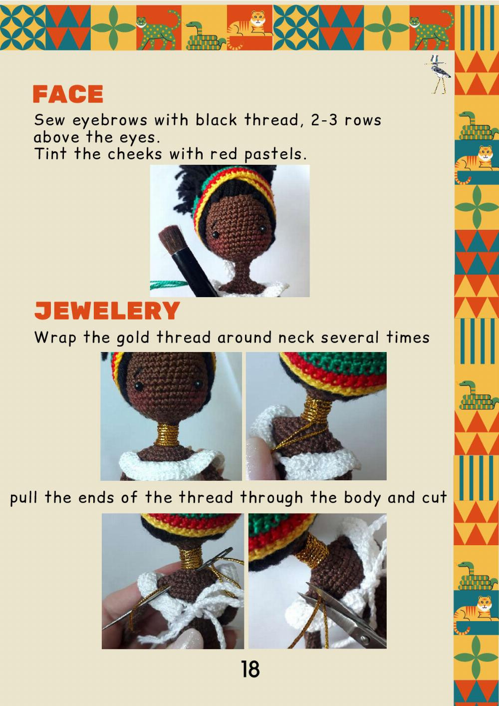 AFRICAN DOLL PATTERN