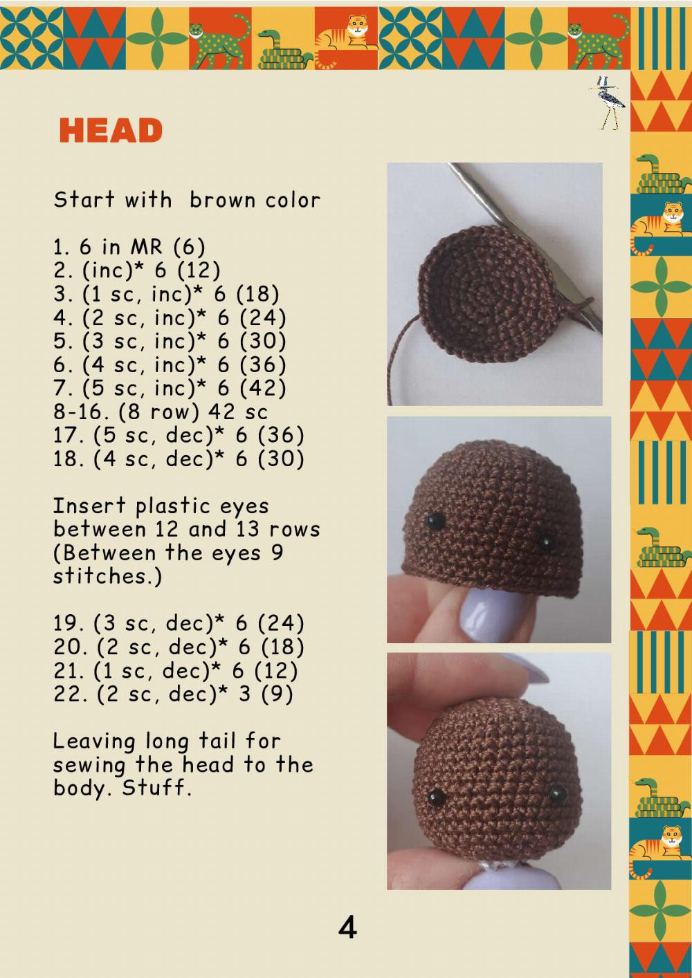 AFRICAN DOLL PATTERN