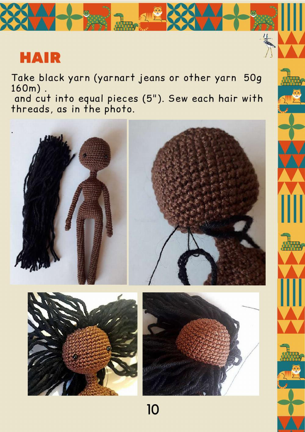 AFRICAN DOLL PATTERN