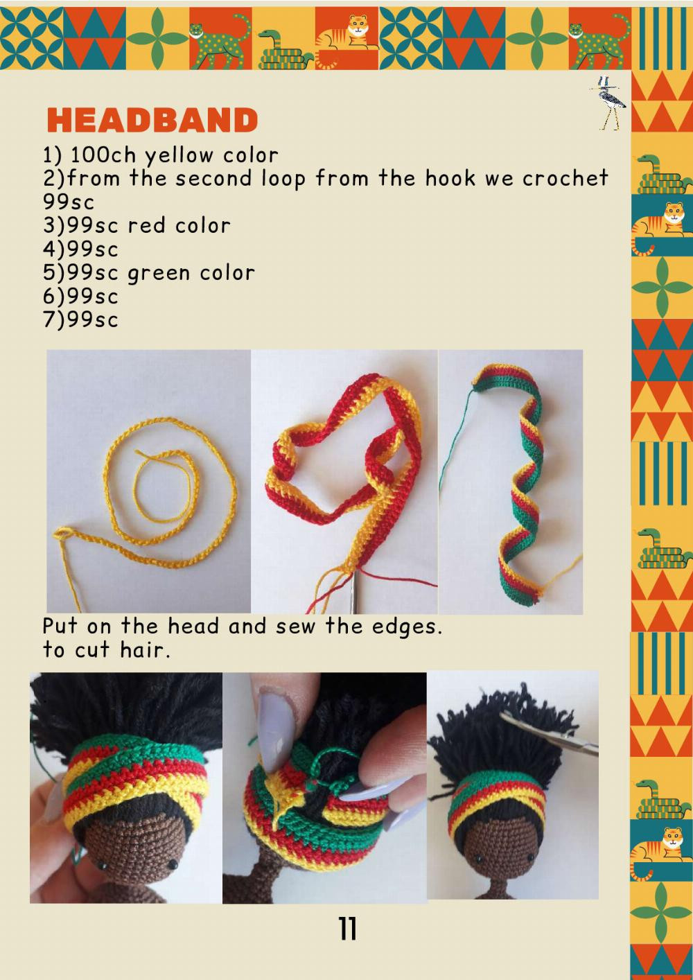 AFRICAN DOLL PATTERN