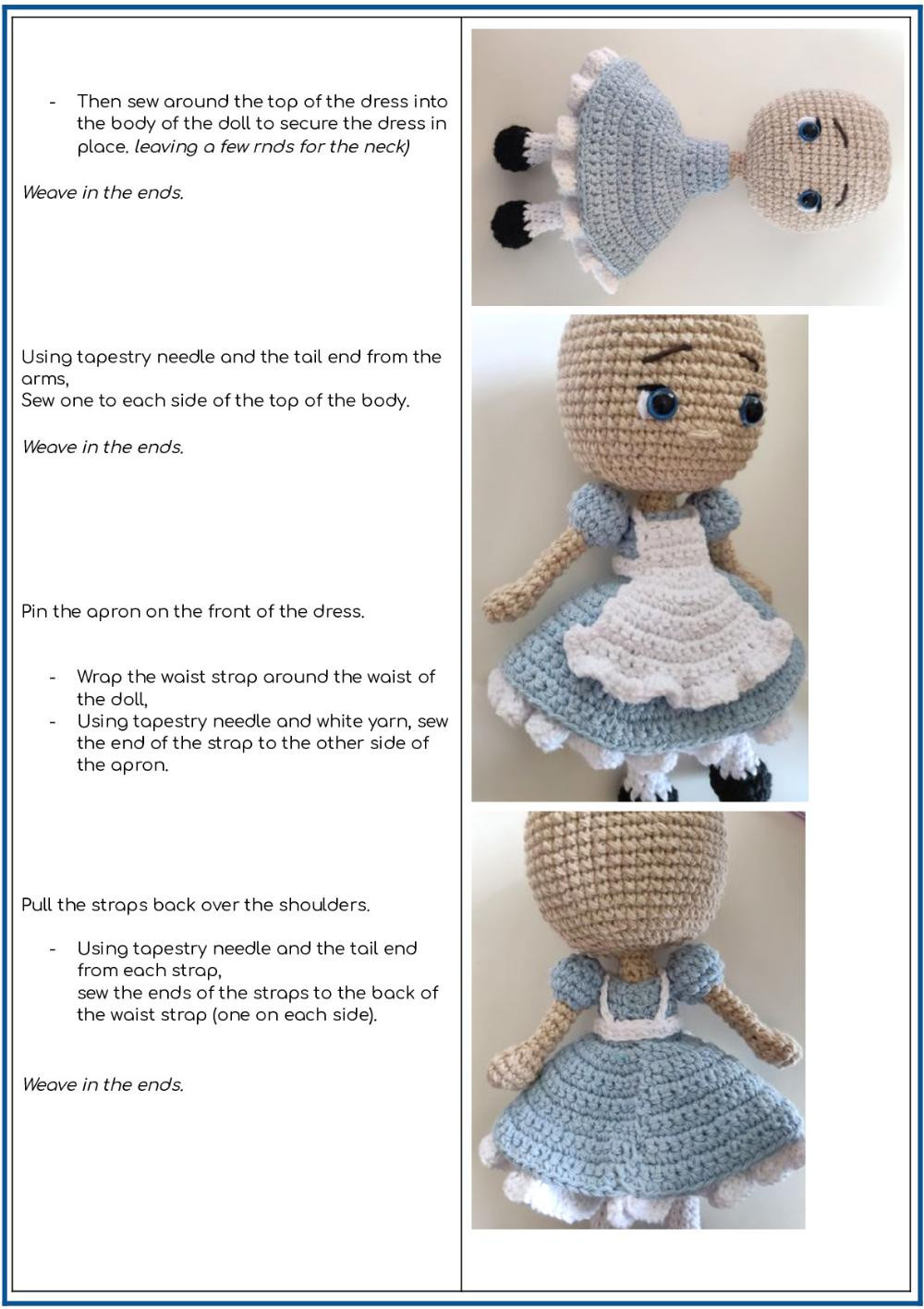 alice crochet pattern